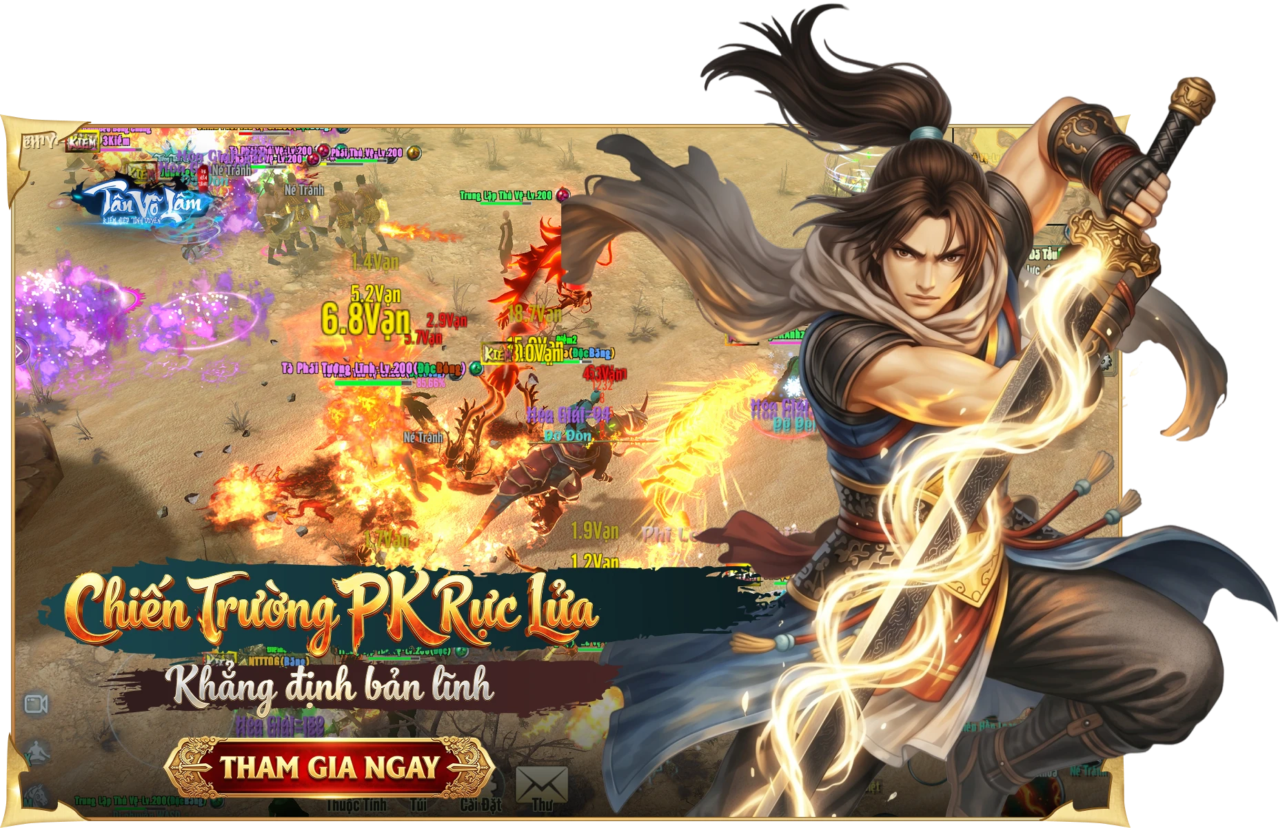 Chiến Trường PK Rực Lửa